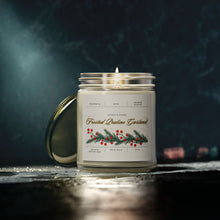 Load image into Gallery viewer, Frosted Praline Garland Candle, Coconut Apricot Wax (4oz, 9oz)
