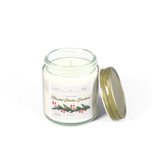 Load image into Gallery viewer, Frosted Praline Garland Candle, Coconut Apricot Wax (4oz, 9oz)
