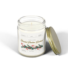 Load image into Gallery viewer, Frosted Praline Garland Candle, Coconut Apricot Wax (4oz, 9oz)
